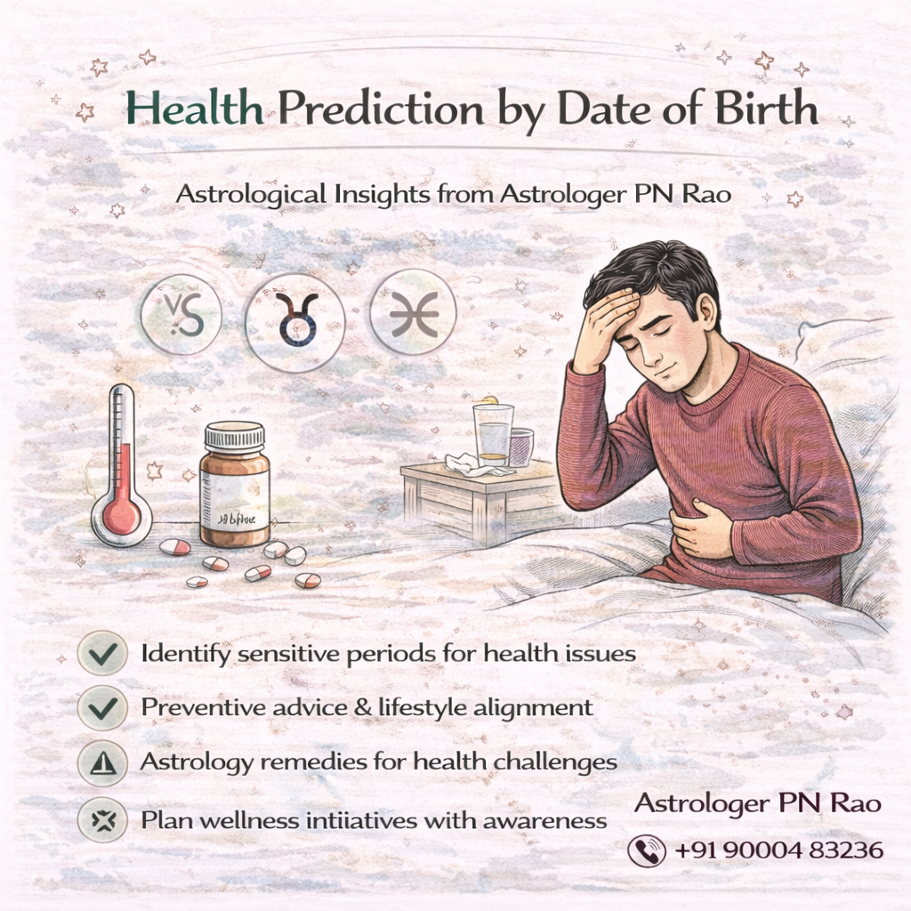 health prediction by date of birth