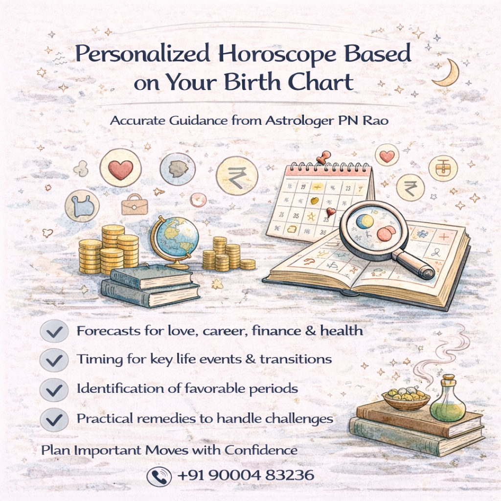 ersonalized horoscope birth chart analysis with zodiac icons, astrology chart, and symbols for love, career, finance, and health.
